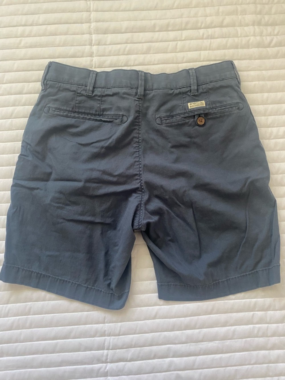 Men's Faherty Navy Chino Shorts - Classic Everyday Style - Picture 2 of 6